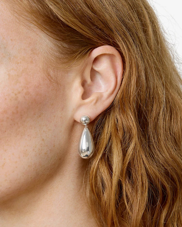 The Lola Earrings: Silver