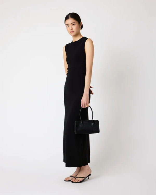 The Lou Bag: Black Calf