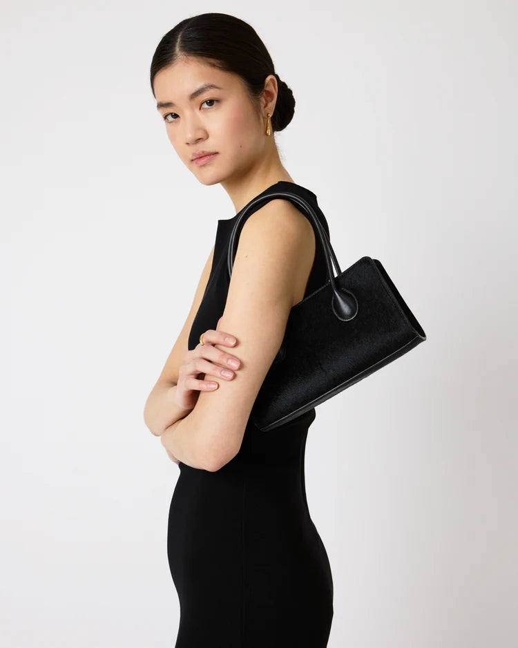 The Lou Bag: Black Calf