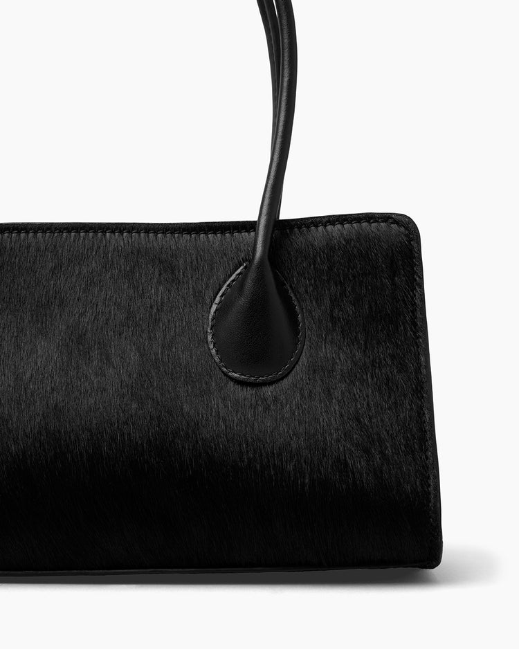 The Lou Bag: Black Calf