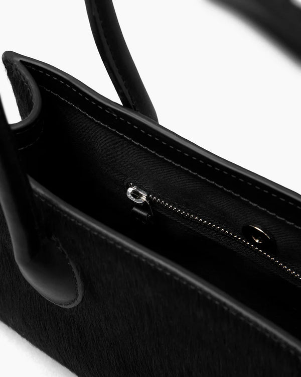The Lou Bag: Black Calf