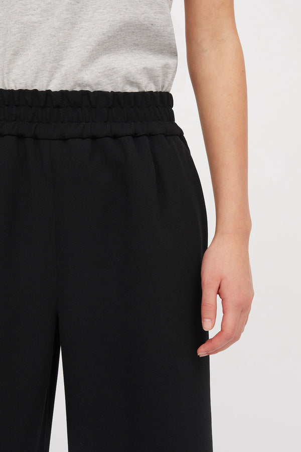 PALMIRA CREPE PANT: BLACK