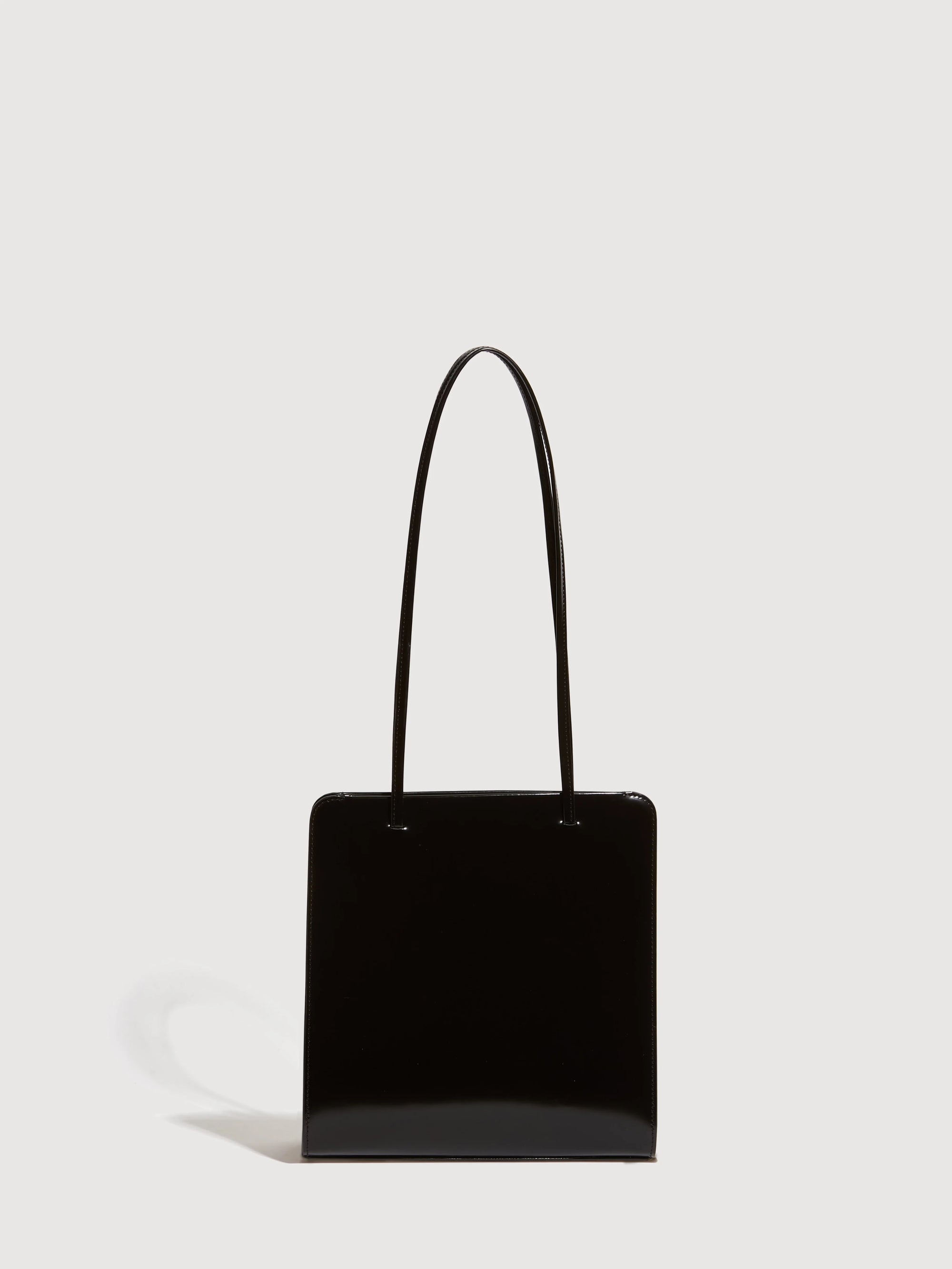 LISSE BAG: NOIR SPAZZOLATO LEATHER