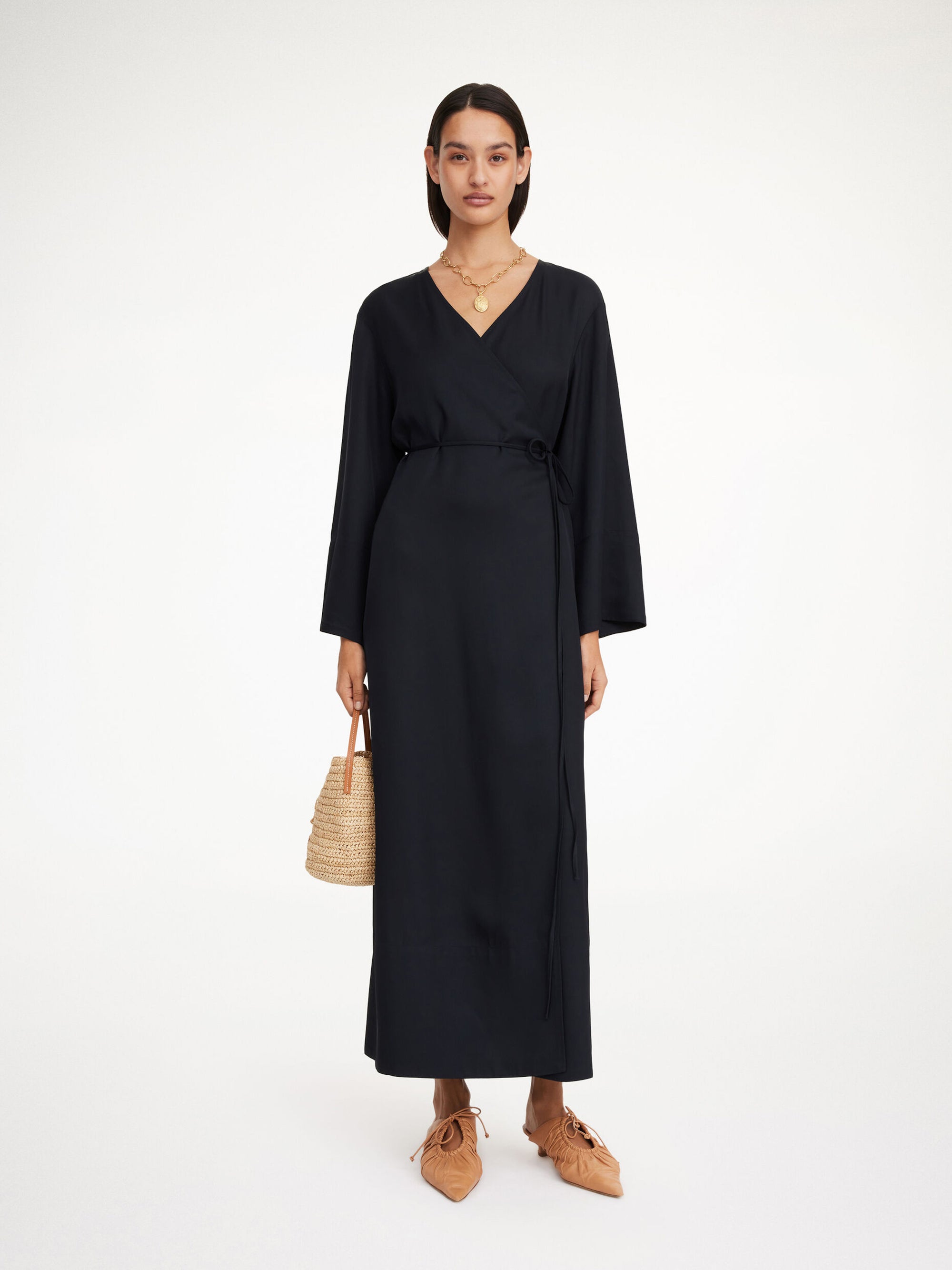 MANISSA MAXI DRESS: BLACK