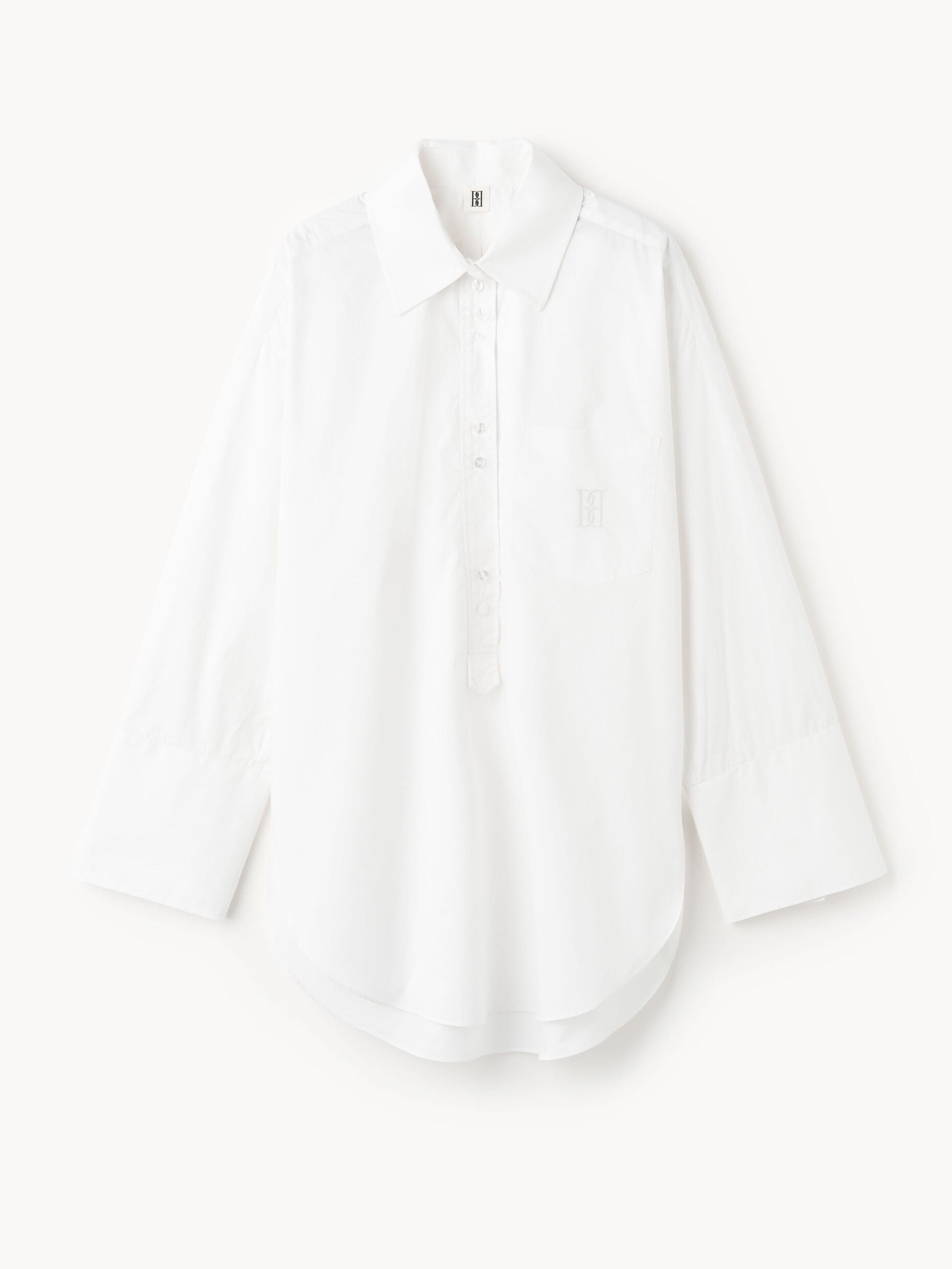 MAYE ORGANIC SHIRT: WHITE