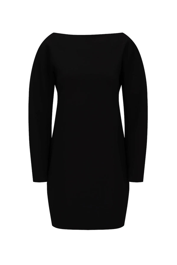 MIKKEL MINI DRESS: BLACK