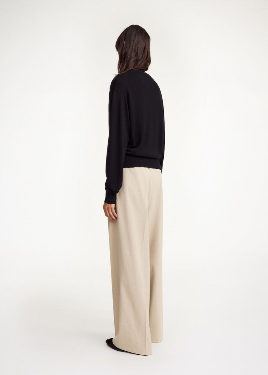 MONTIE CARDIGAN: BLACK