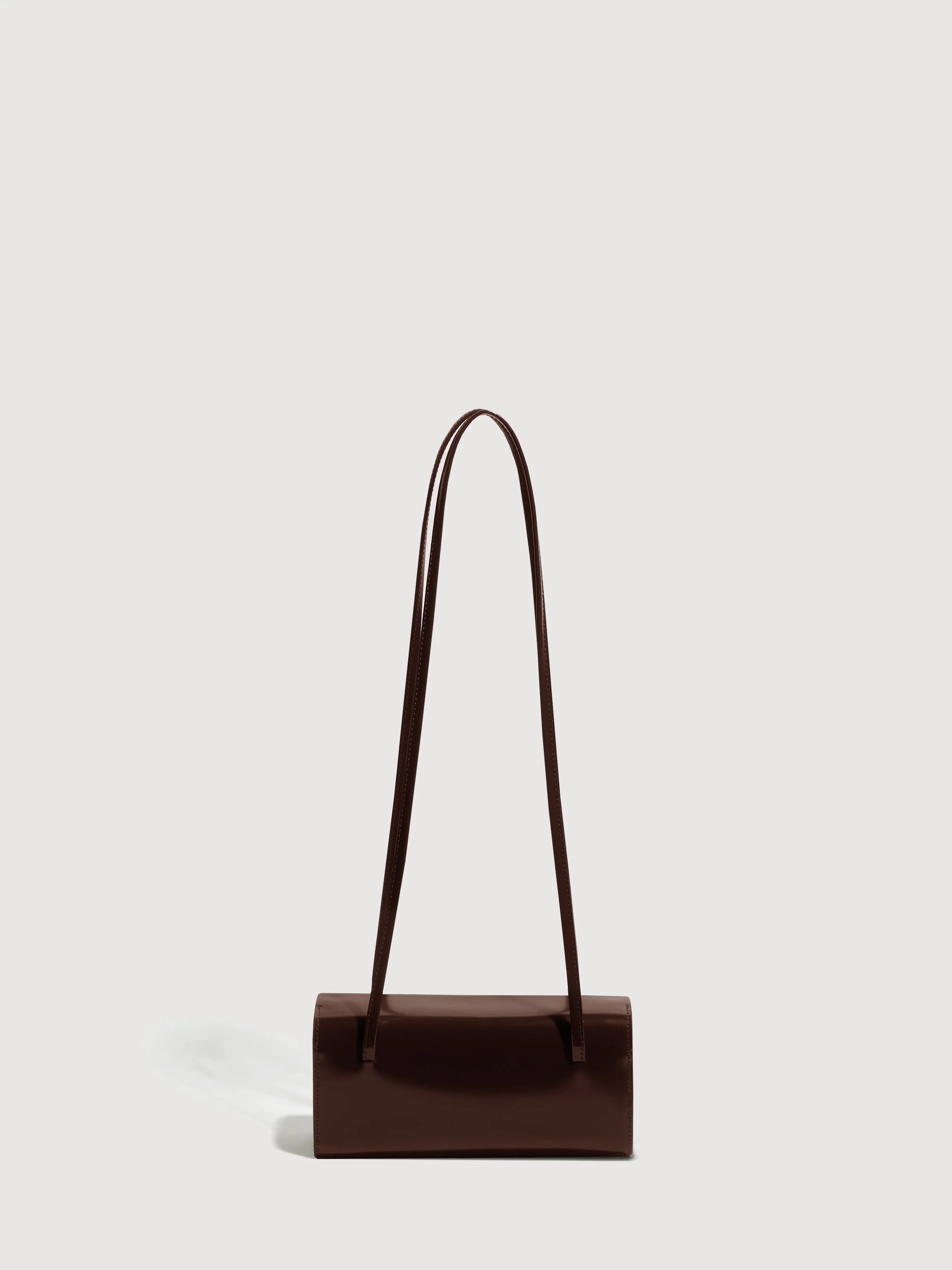 MIE BAG: CHOC SPAZZOLATO LEATHER