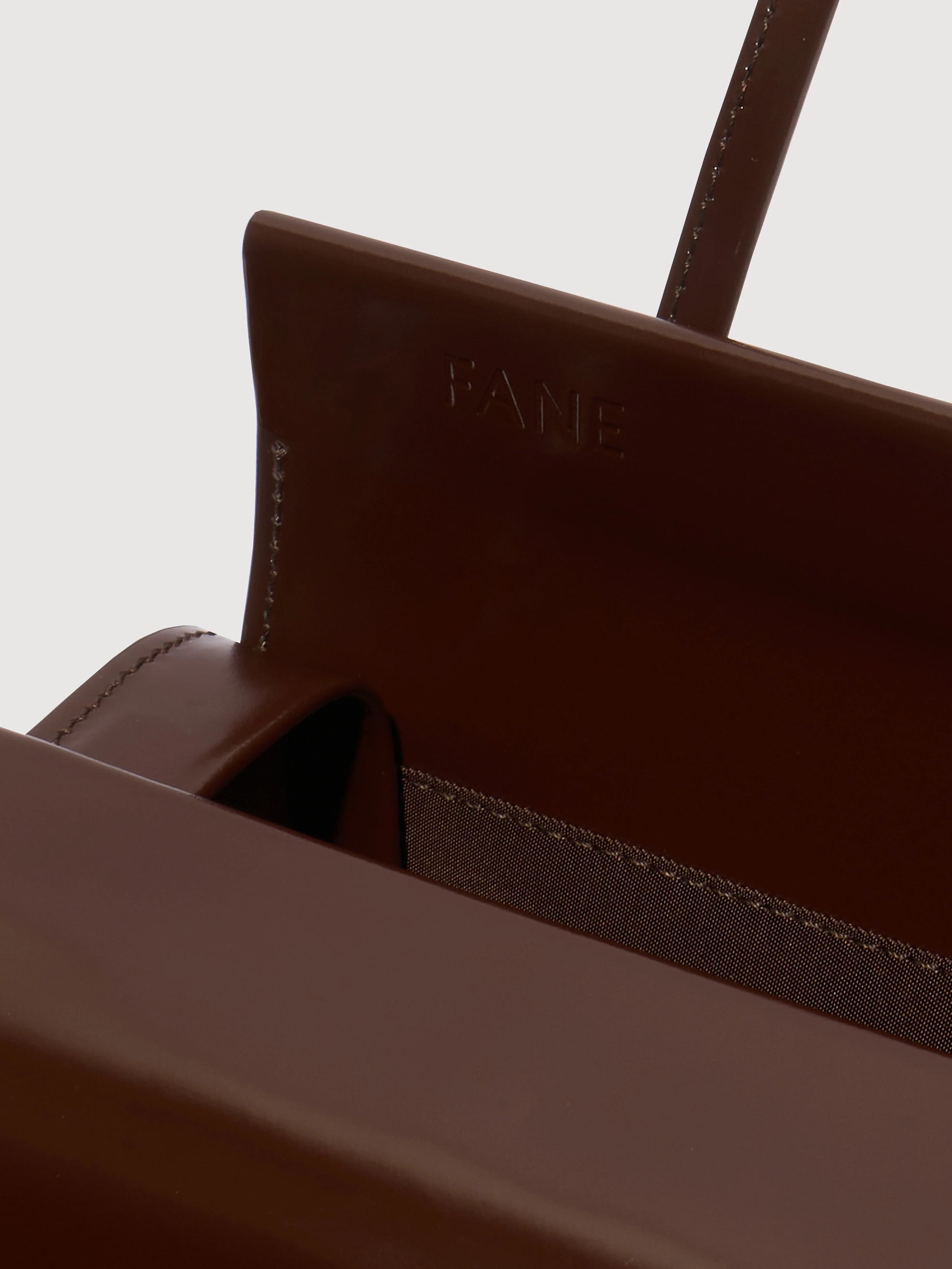 MIE BAG: CHOC SPAZZOLATO LEATHER