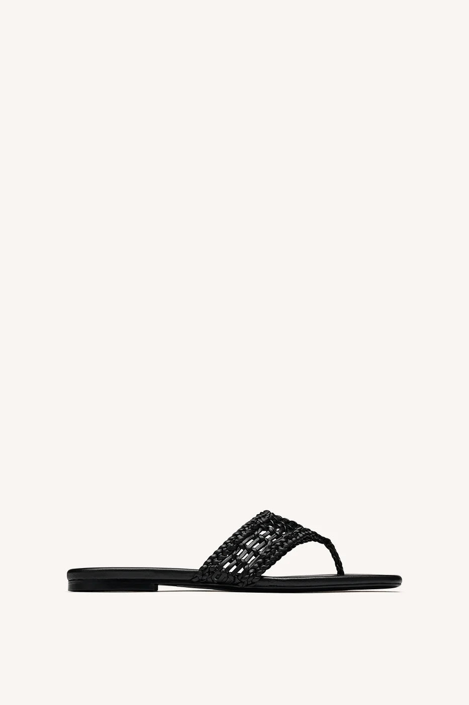 Cali Woven Sandal: Black