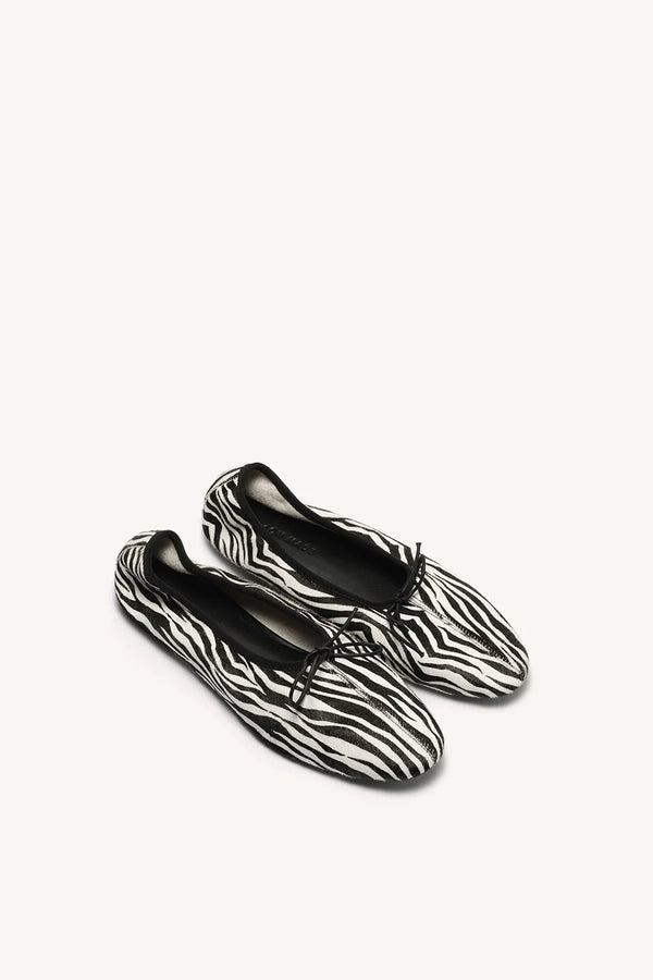 Java Ballet Flat: Zebra
