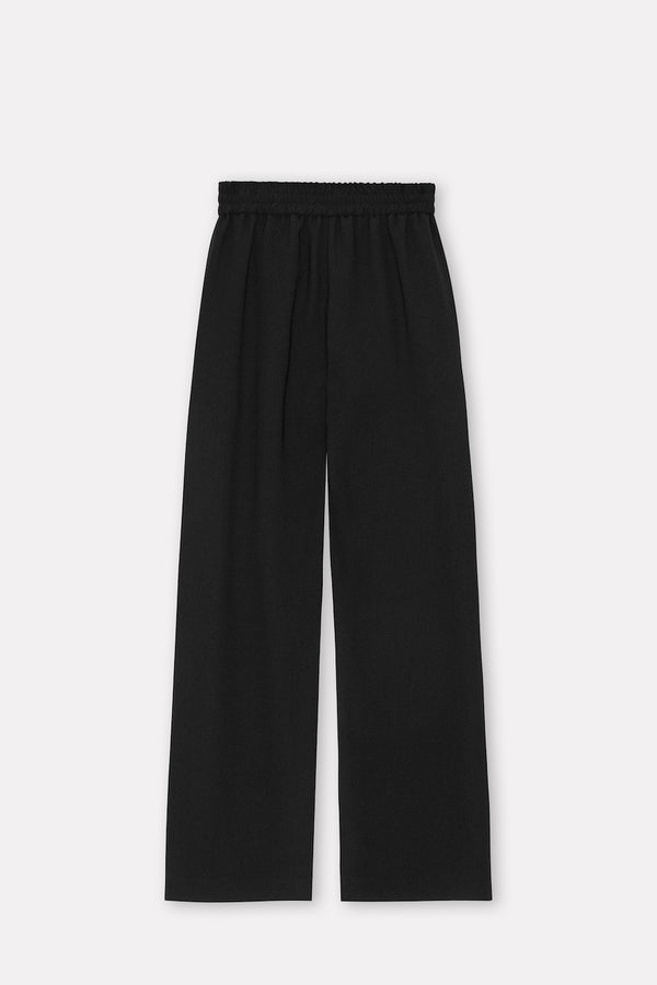 PALMIRA CREPE PANT: BLACK