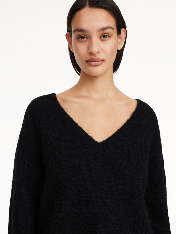 CIMONE SWEATER: BLACK