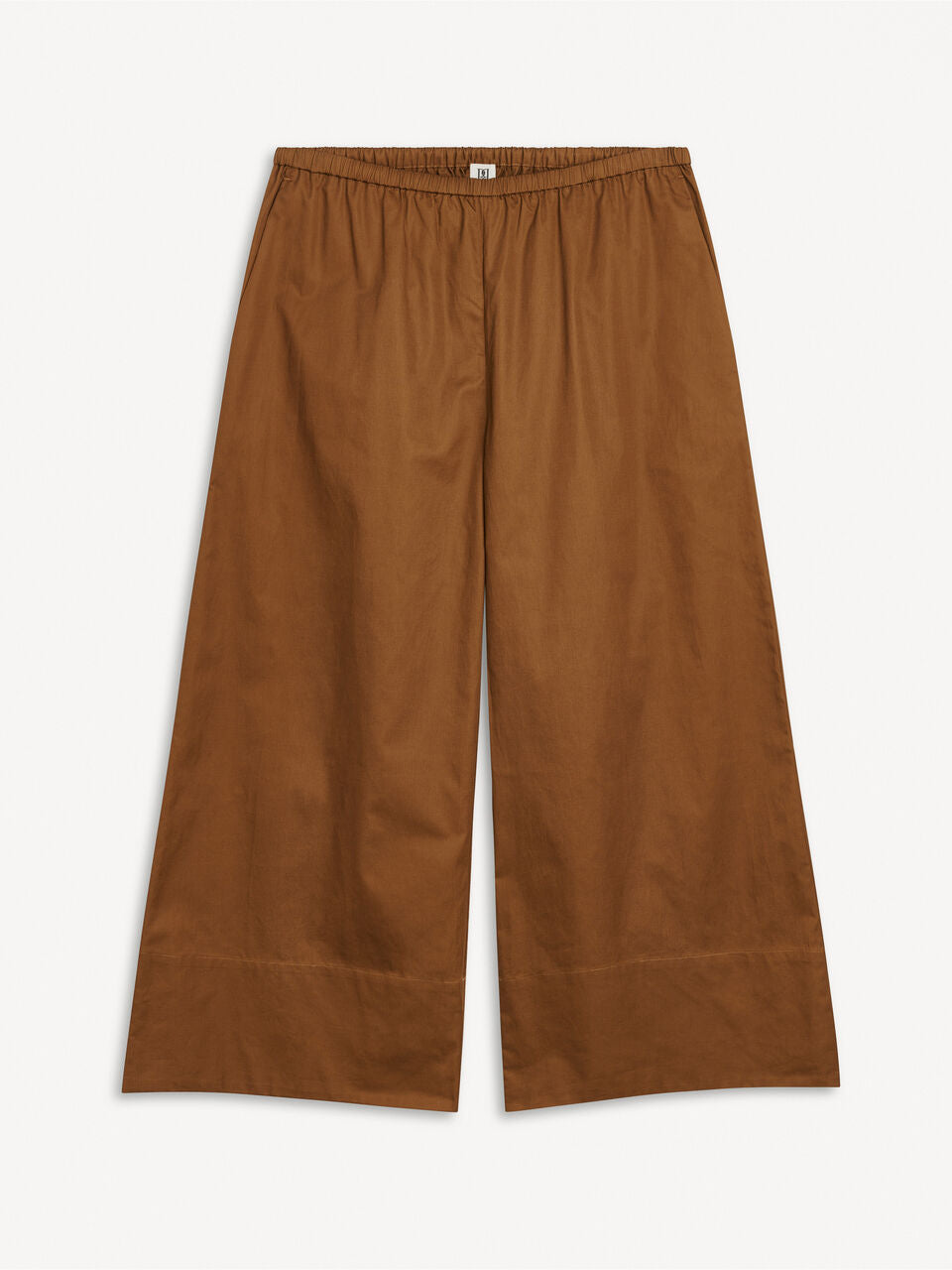 Luisa high-waisted trousers: Bison