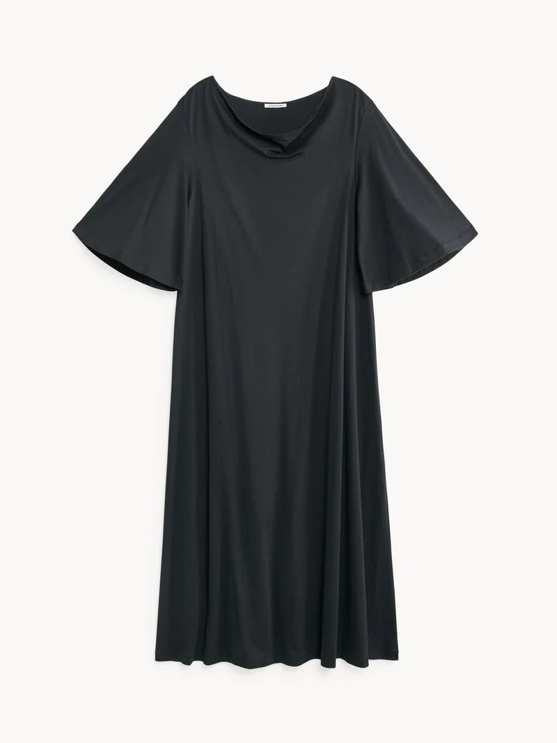 Yalia Jersey Dress: Black