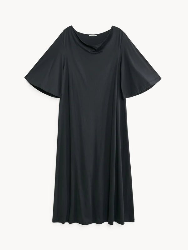 Yalia Jersey Dress: Black