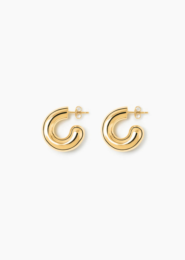 THE ROSE EARRINGS: GOLD