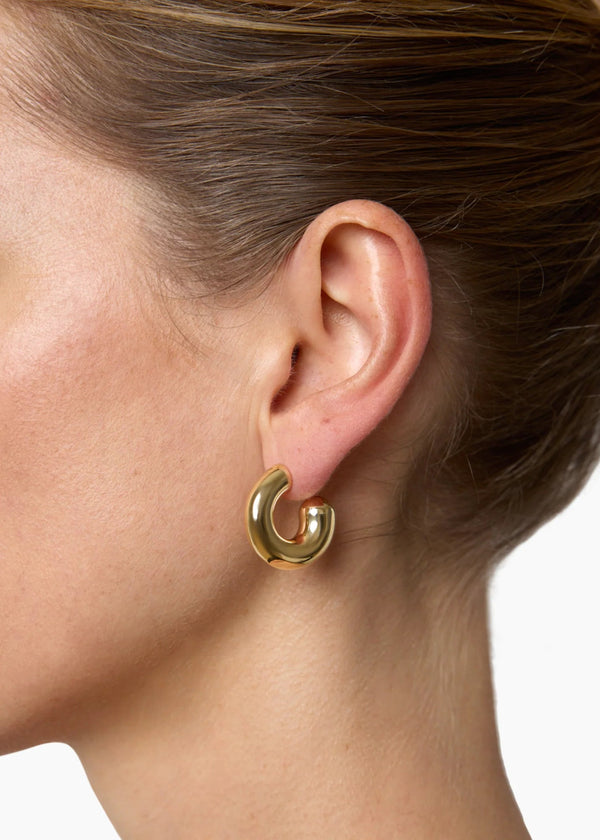 THE ROSE EARRINGS: GOLD