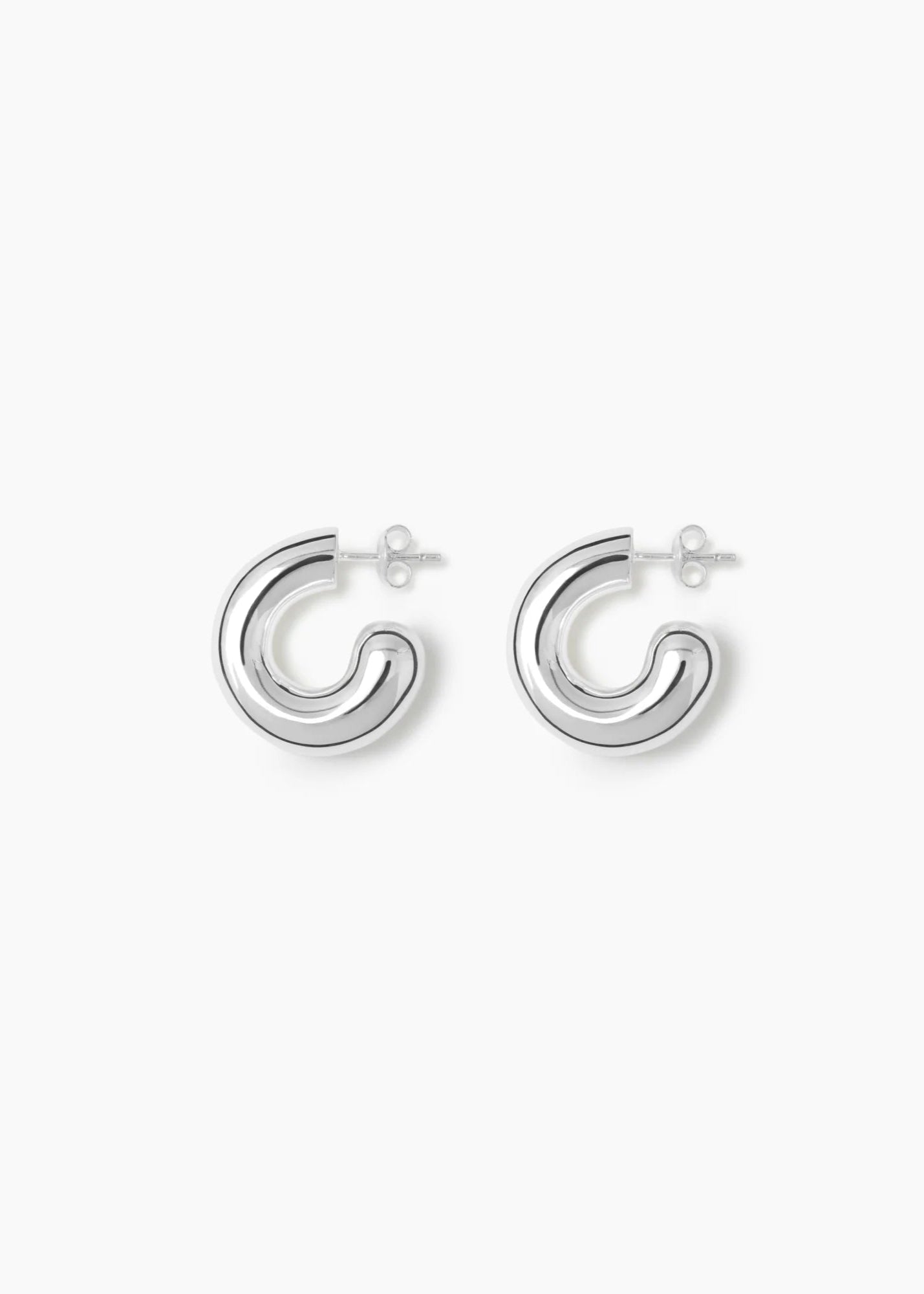 THE ROSE EARRINGS: SILVER
