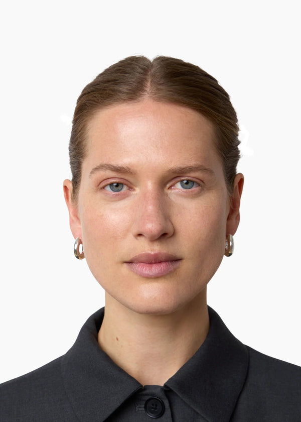 THE ROSE EARRINGS: SILVER