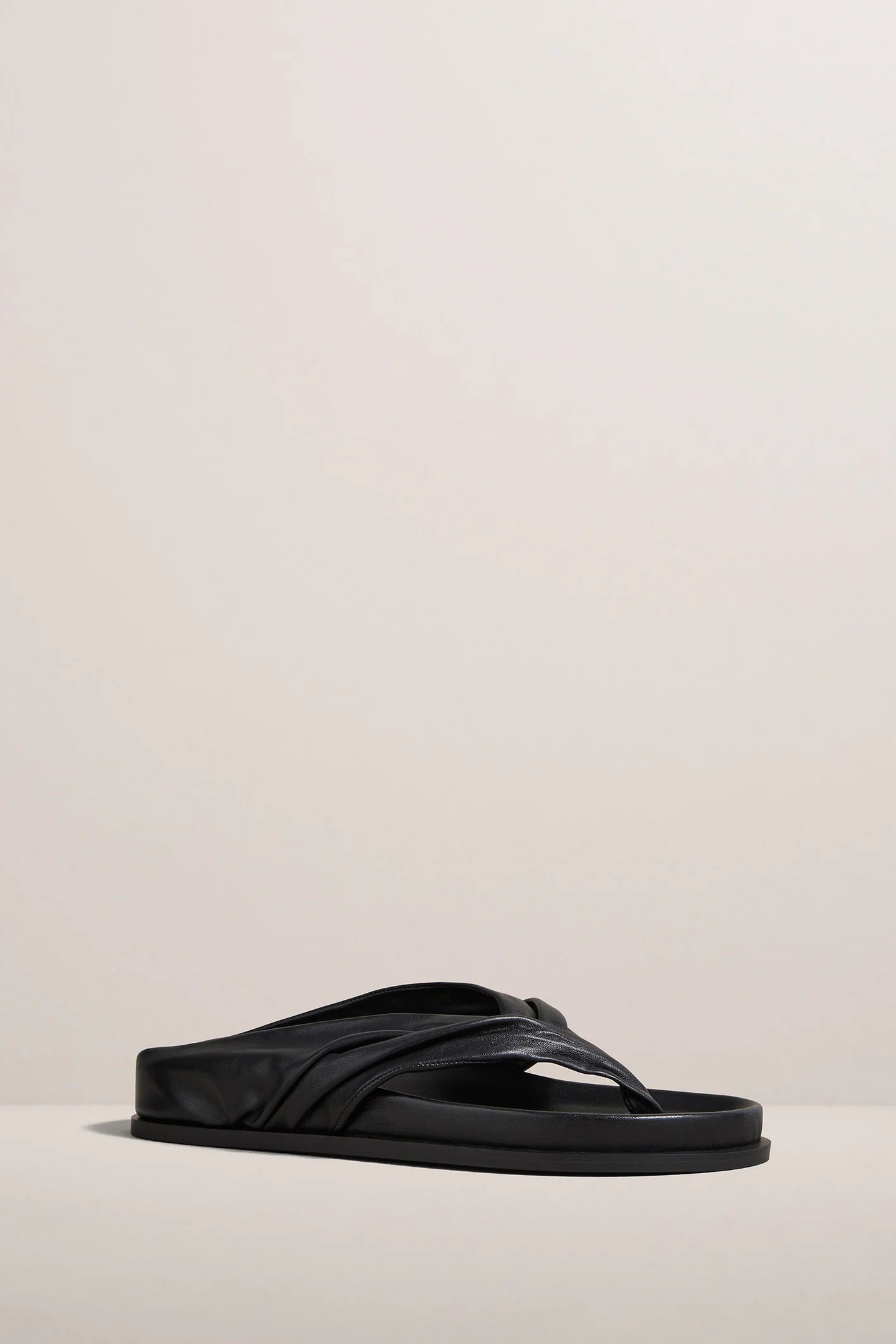 THE SHAW SANDAL: BLACK