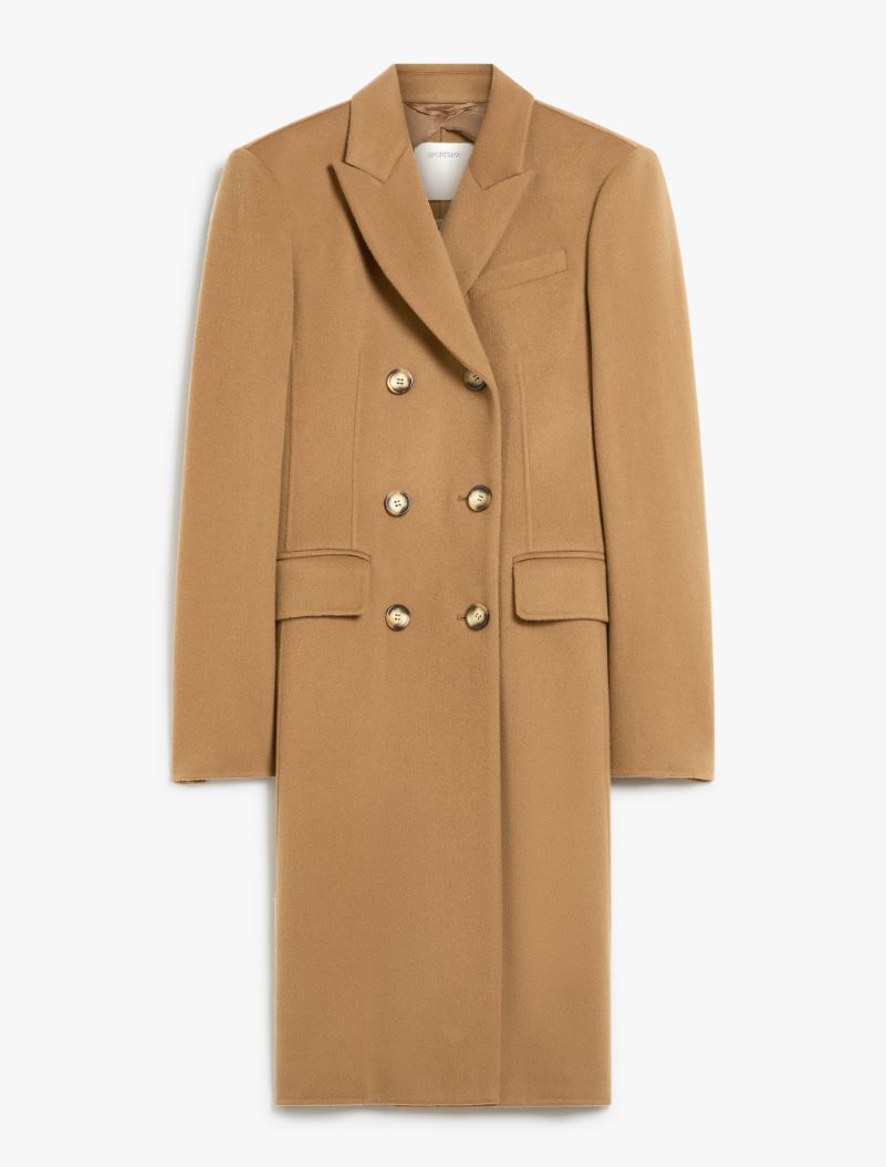 Morgana Wool Coat: Camel