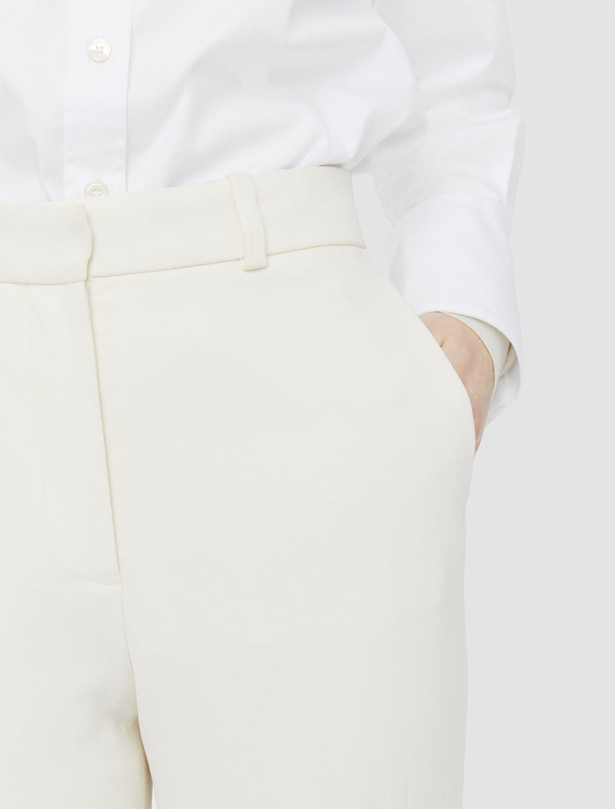 Comfort Cady Morissey Trousers: Ivory