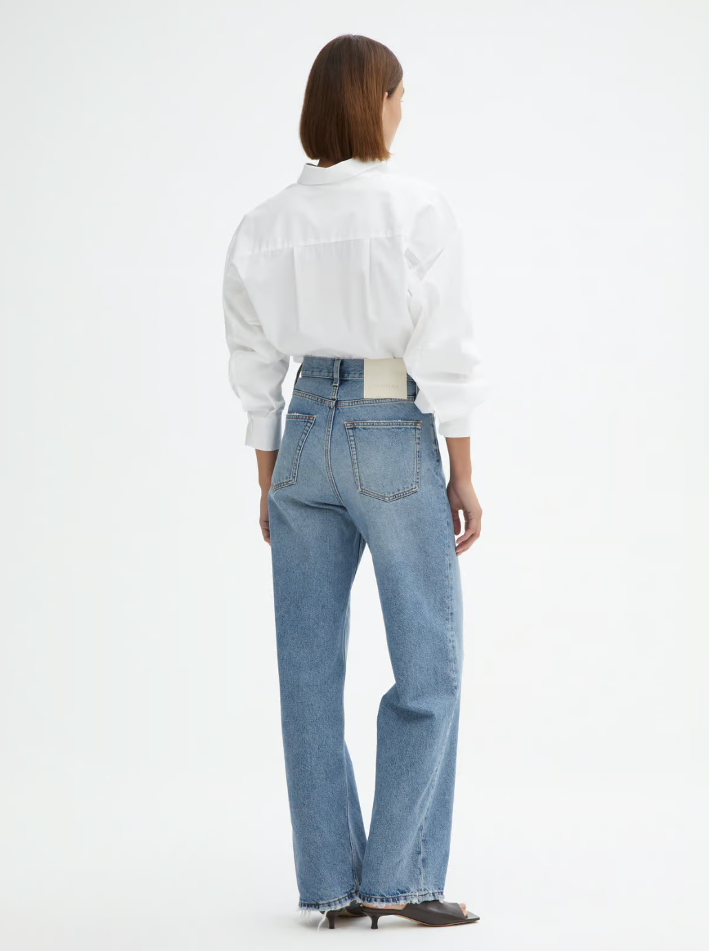 Wide Leg Denim: Light Blue