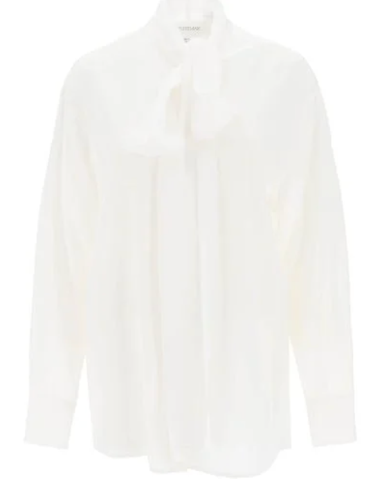 Elleni Sheer Blouse: White