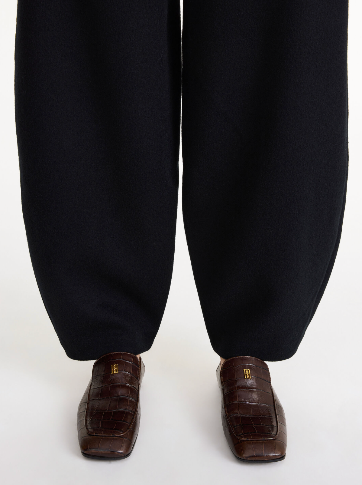 Carlien Trouser Lightweight Wool: Black