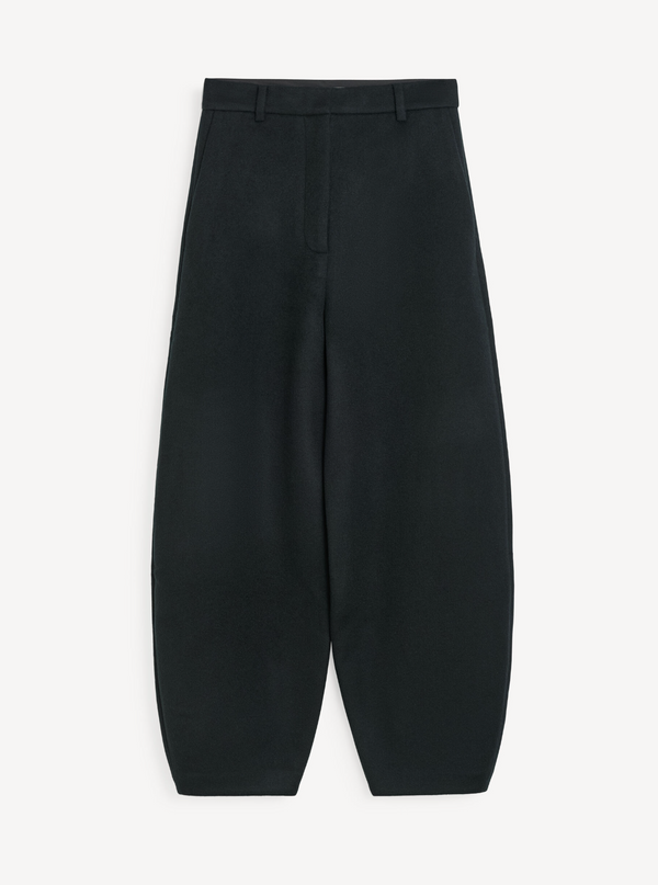 Carlien Trouser Lightweight Wool: Black