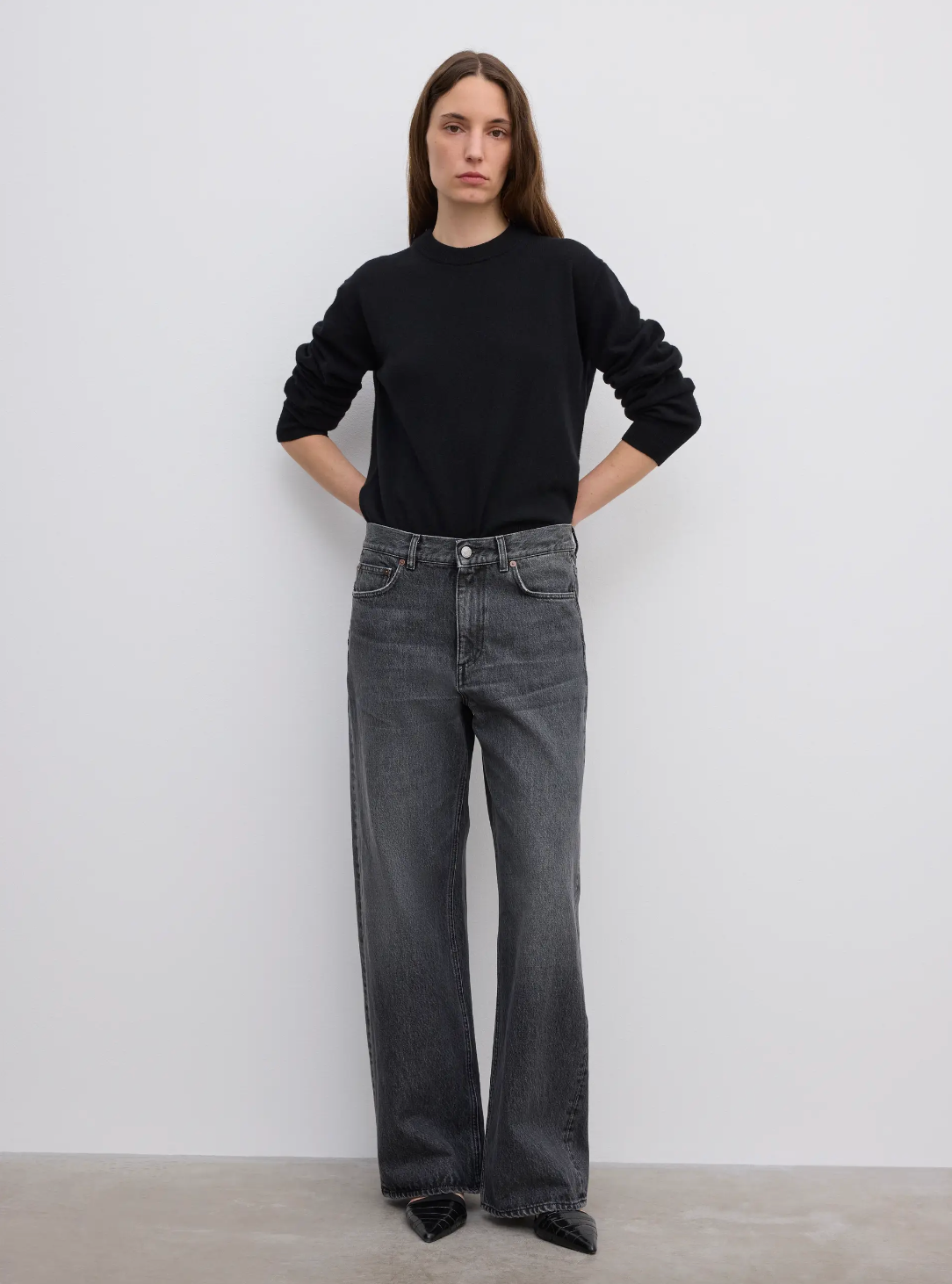 BAGGY FIT DENIM: VINTAGE BLACK