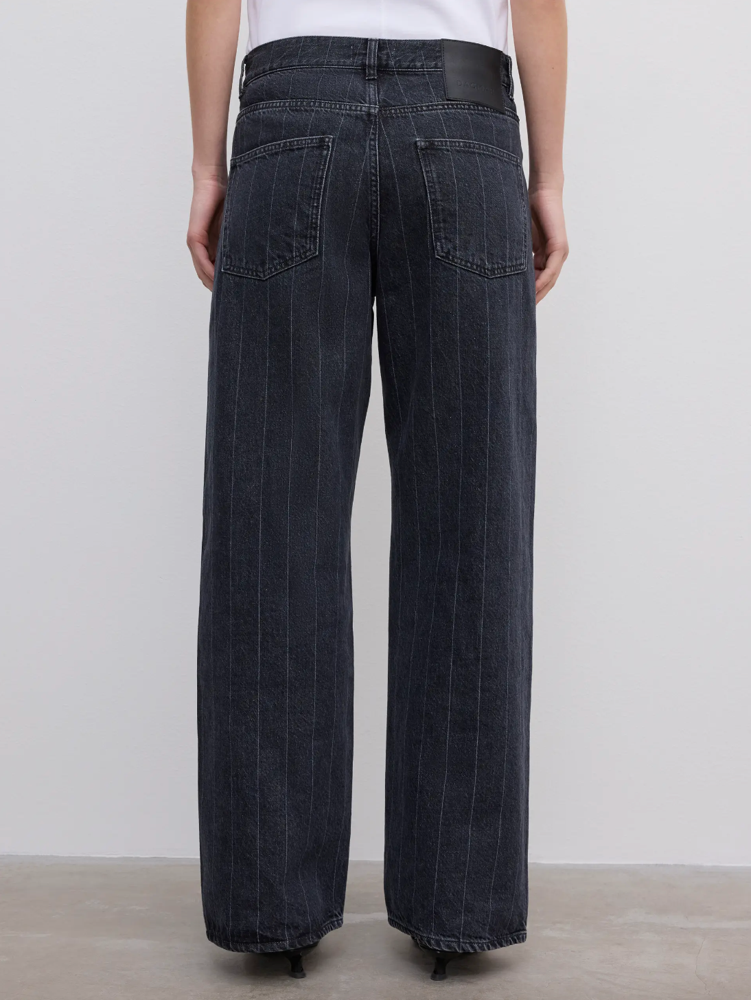Baggy Fit Denim: Pinstripe