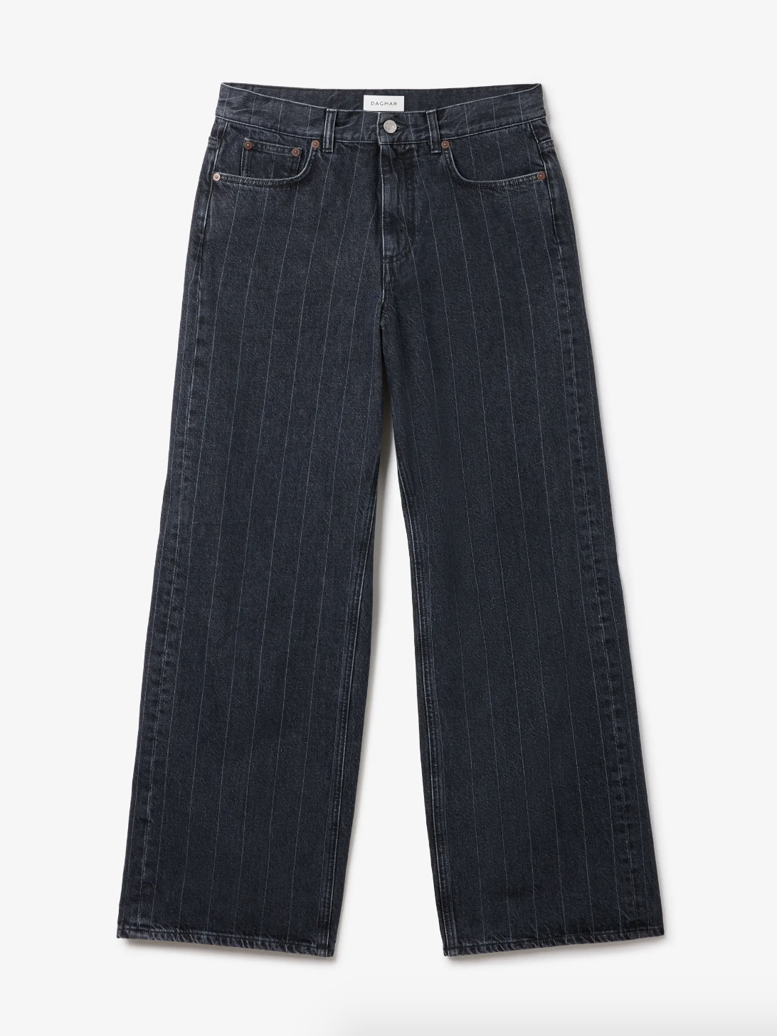 Baggy Fit Denim: Pinstripe