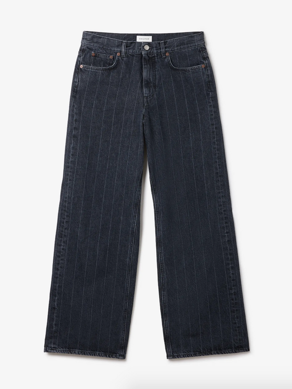 Baggy Fit Denim: Pinstripe