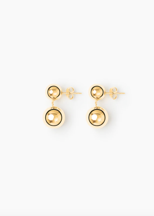 The Caroline Earrings: Gold