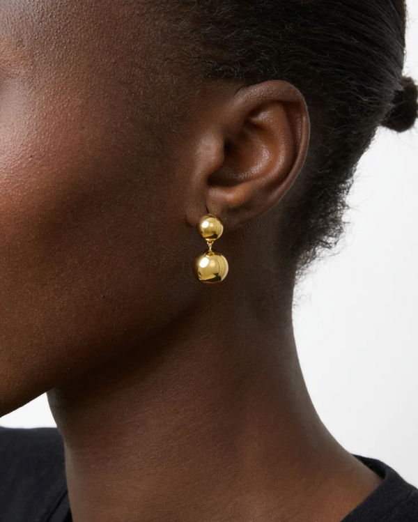 The Caroline Earrings: Gold
