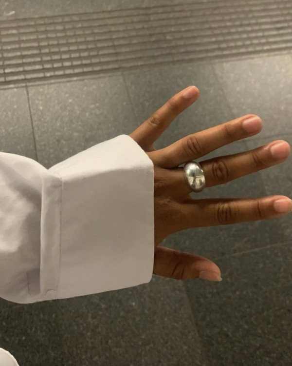 THE LEAH RING: SILVER
