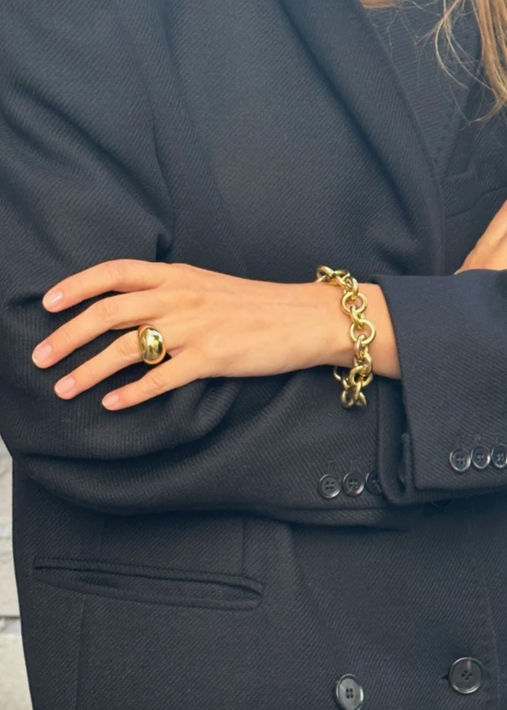 THE LEAH RING: GOLD
