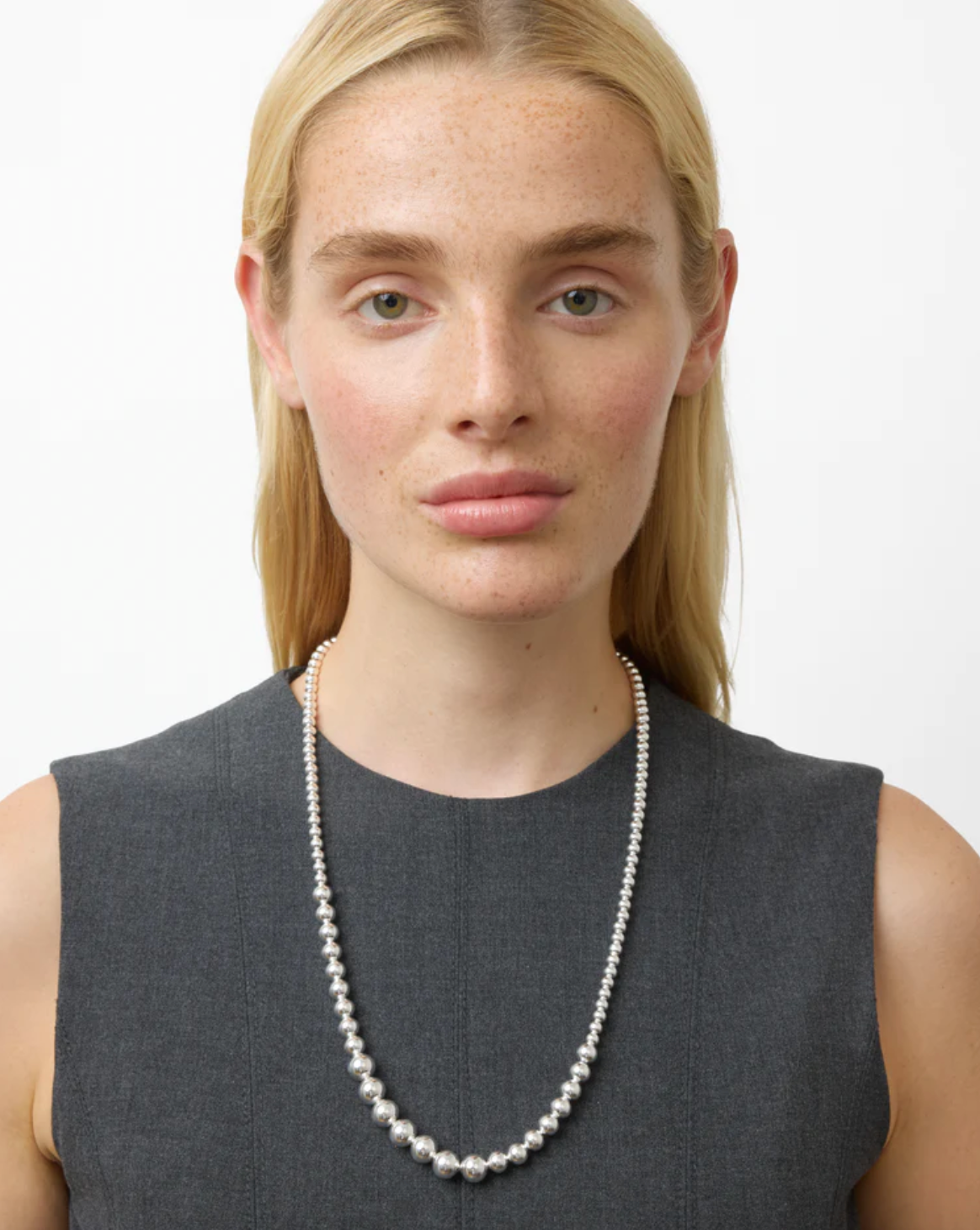 The Olivia Necklace: Silver