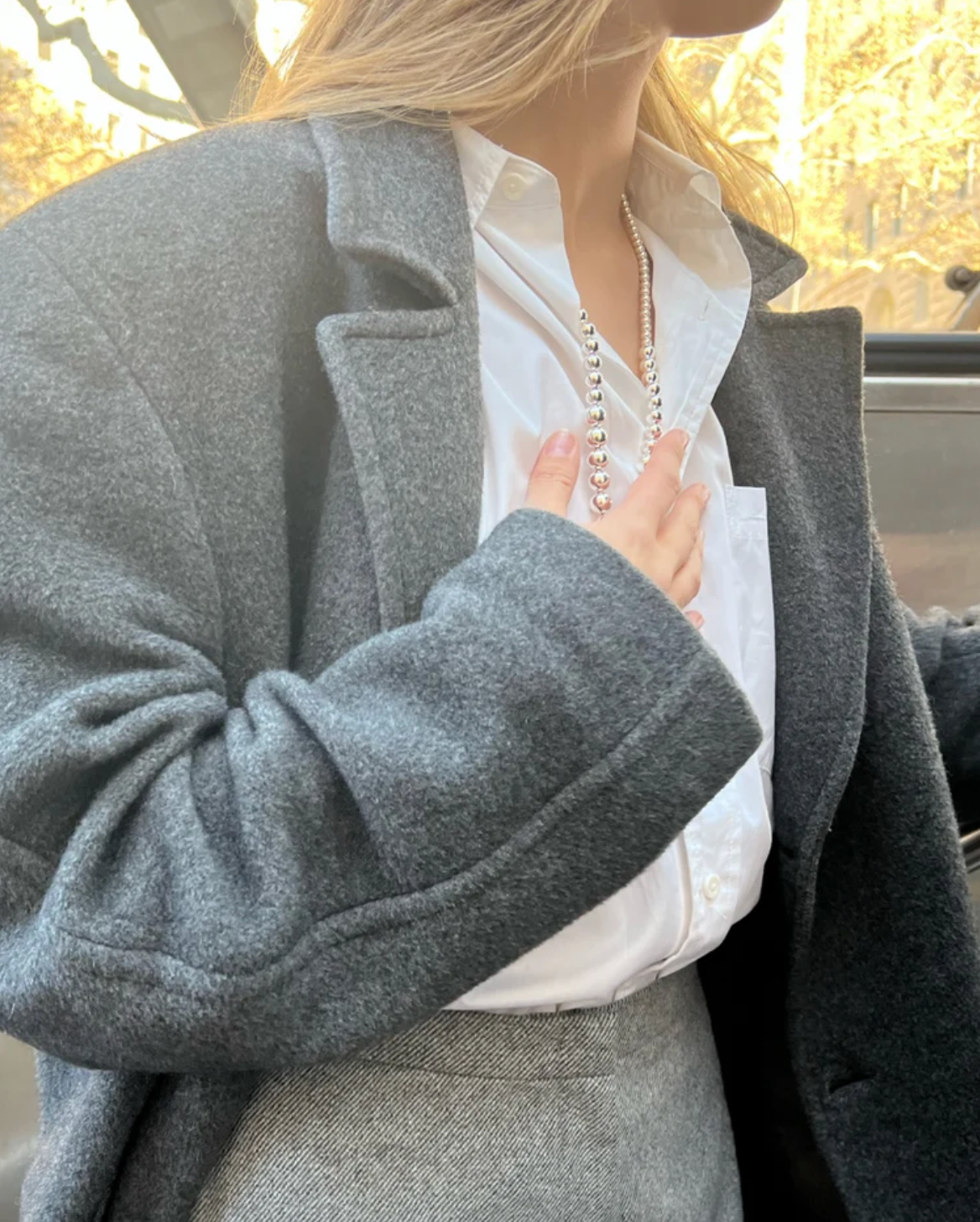 The Olivia Necklace: Silver