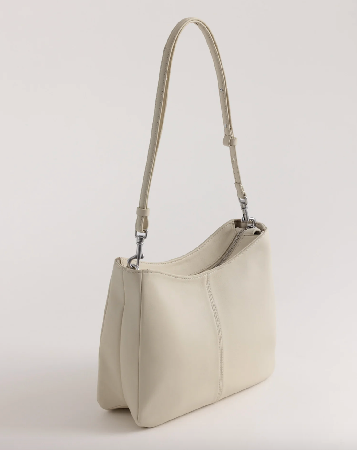 Joan Bag: Cream Lambskin