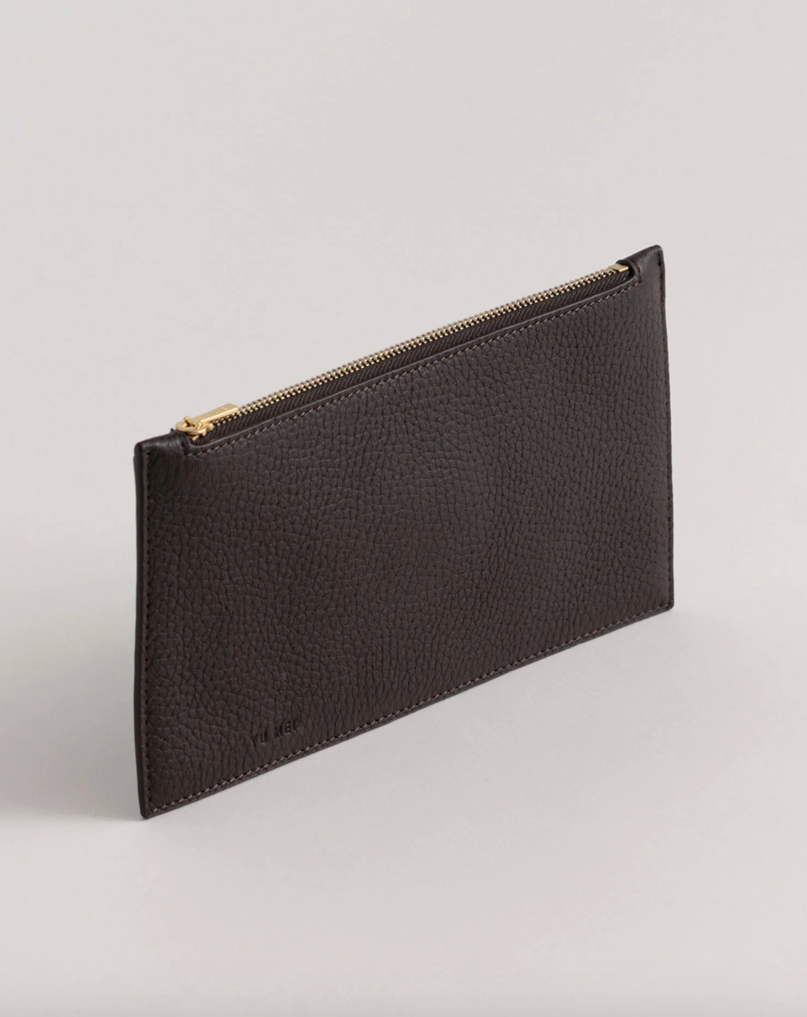 Hannah Envelope: Molasses Deer Nappa and Lambskin