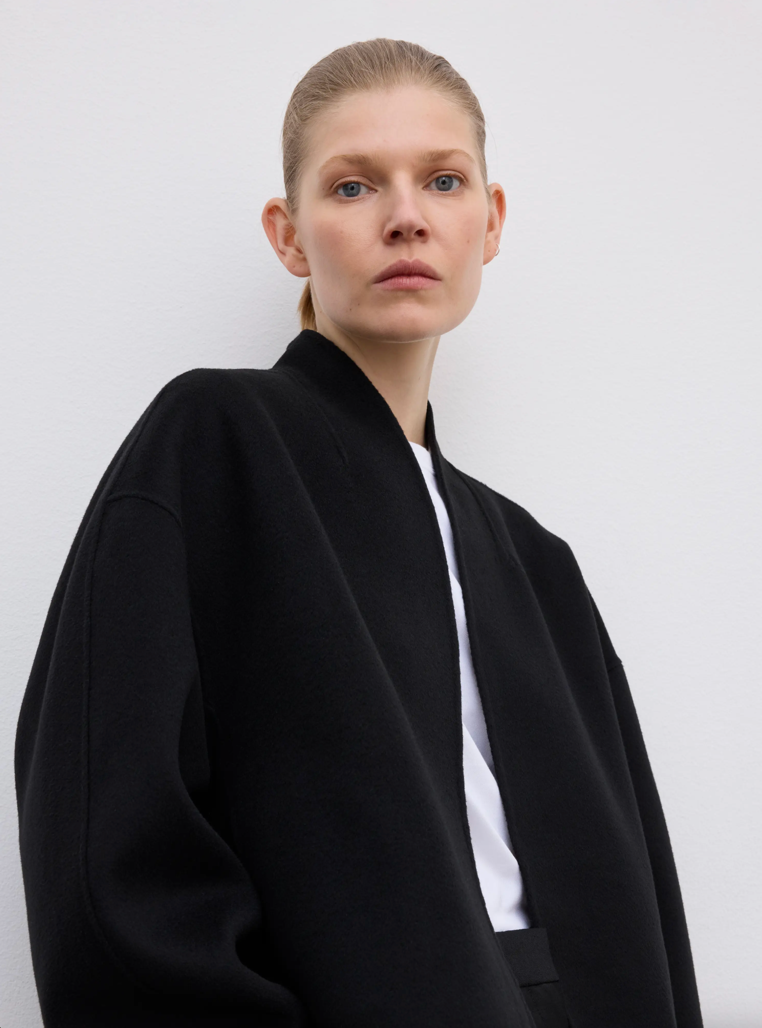 Short doublé jacket: Black