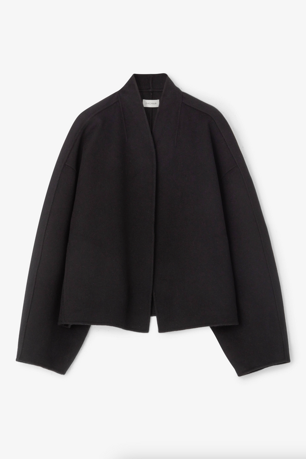 Short doublé jacket: Black