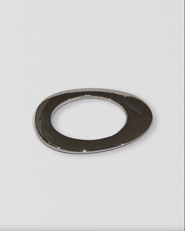 Whisper Bangle: Silver