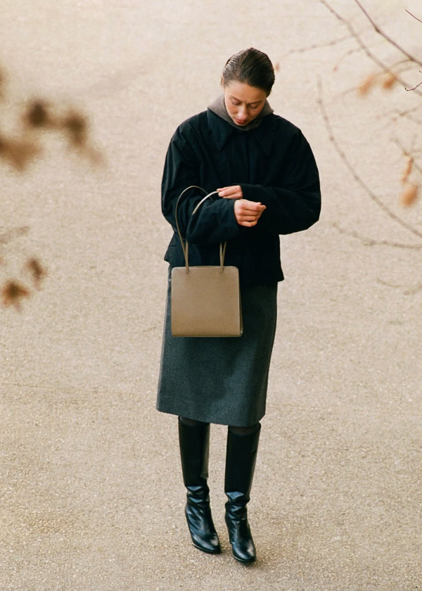 LISSE BAG: CHAI DOUBLE TANNED LEATHER