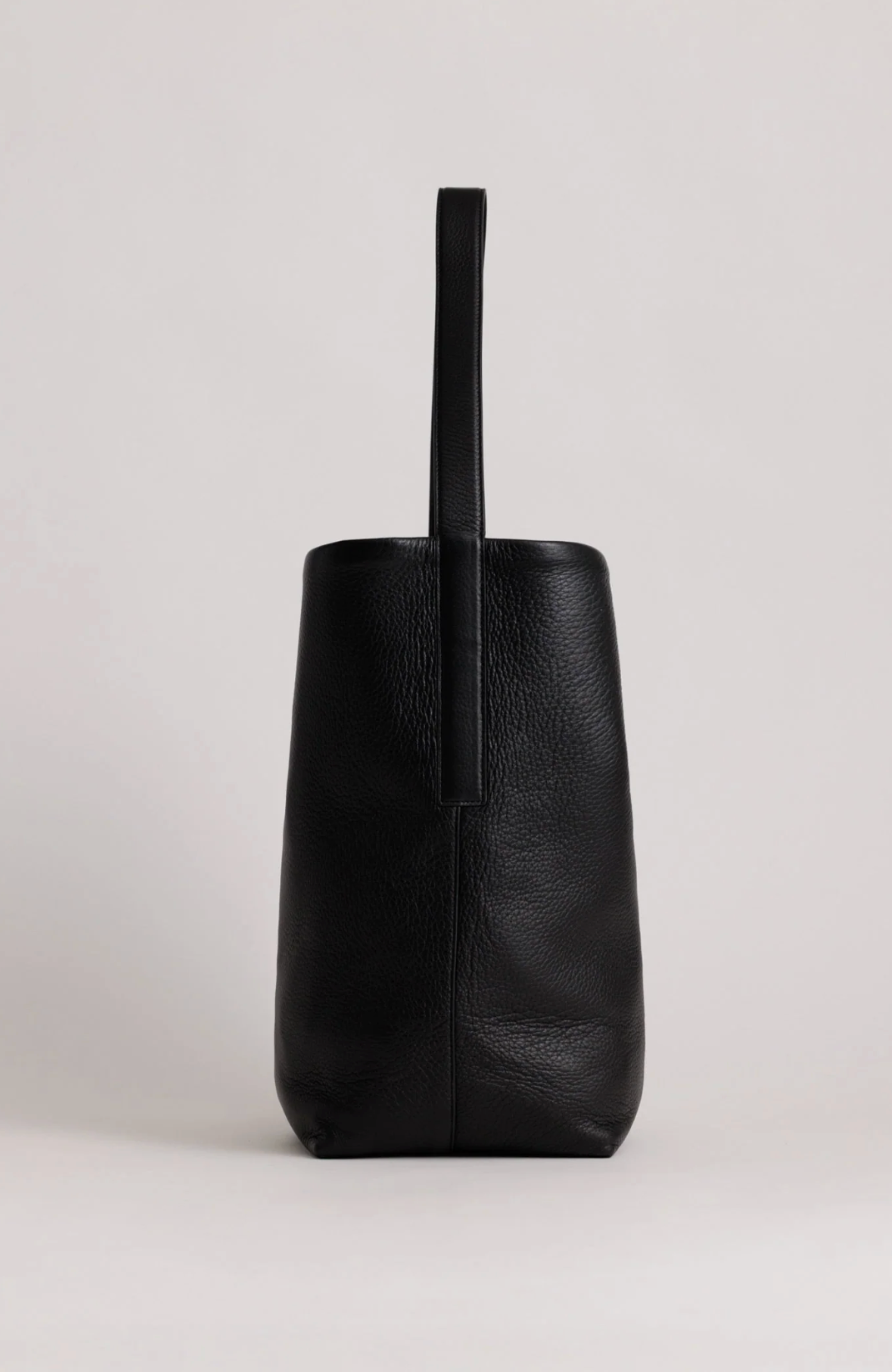 Teresa Tote: Black Deer Nappa