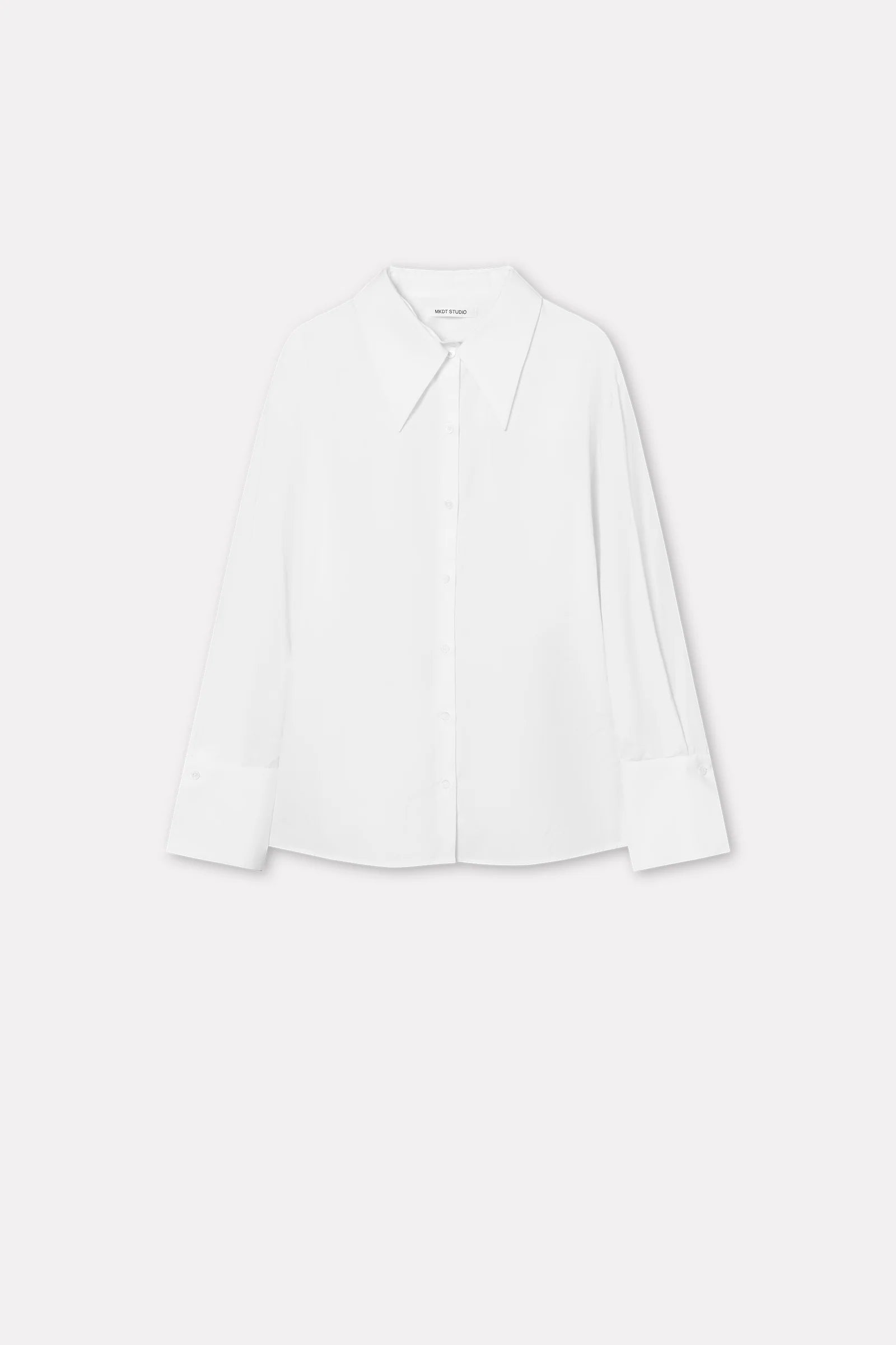 Sonora Poplin Shirt: White