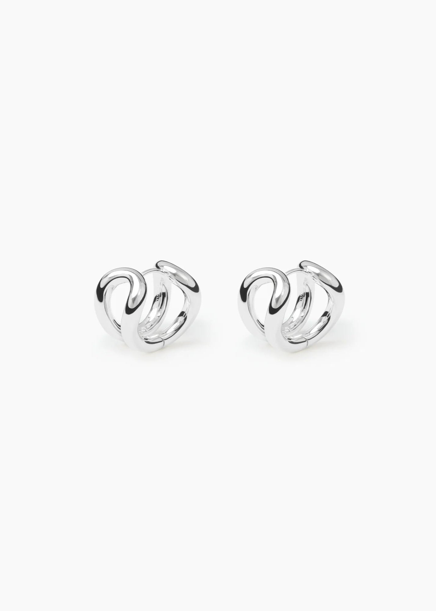 THE STEFFIE EARRINGS: SILVER
